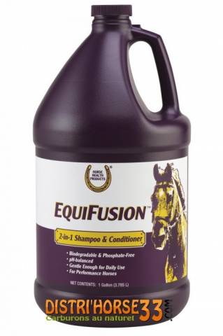 Equifusion - Shampoing 2 en 1 chevaux