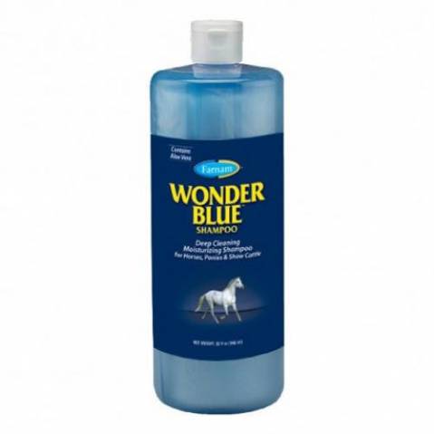 Wonder blue - Shampoing pour chevaux Farnam