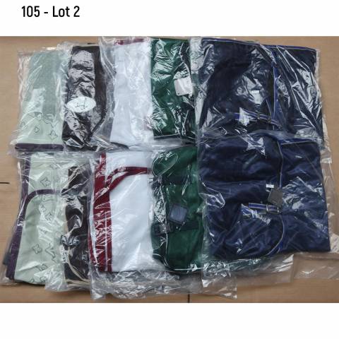 Lots de 10 chemises anti-mouches en taille 105