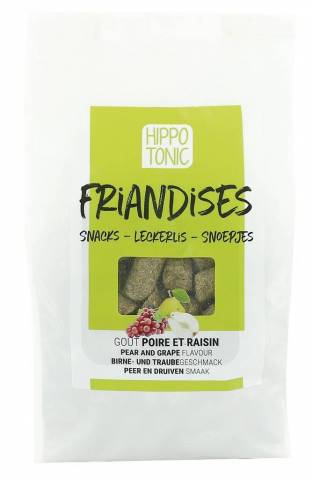 Friandises pour chevaux poire/raisin - HIPPOTONIC