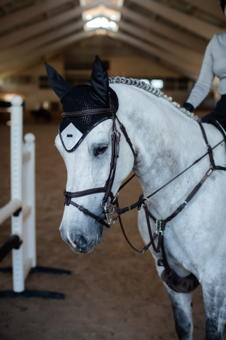 Bonnet Luminous Black - Equestrian Stockholm