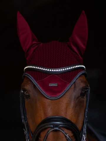 Bonnet Dark Bordeaux - Equestrian Stockholm