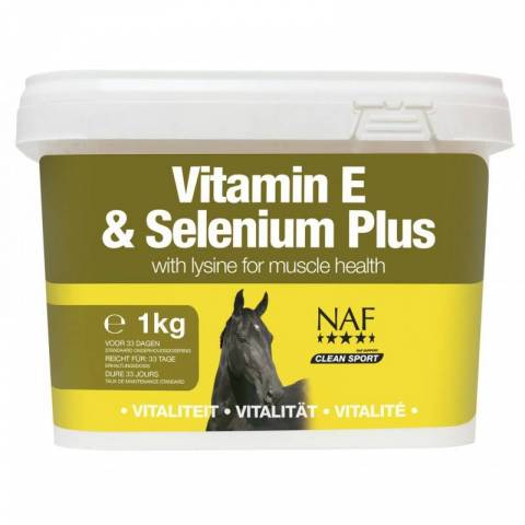 Complément soutien musculaire Vitamin E et Selenium Plus - NAF