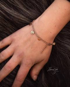 Bracelet avec breloques personnalisées - Ponytail & Co